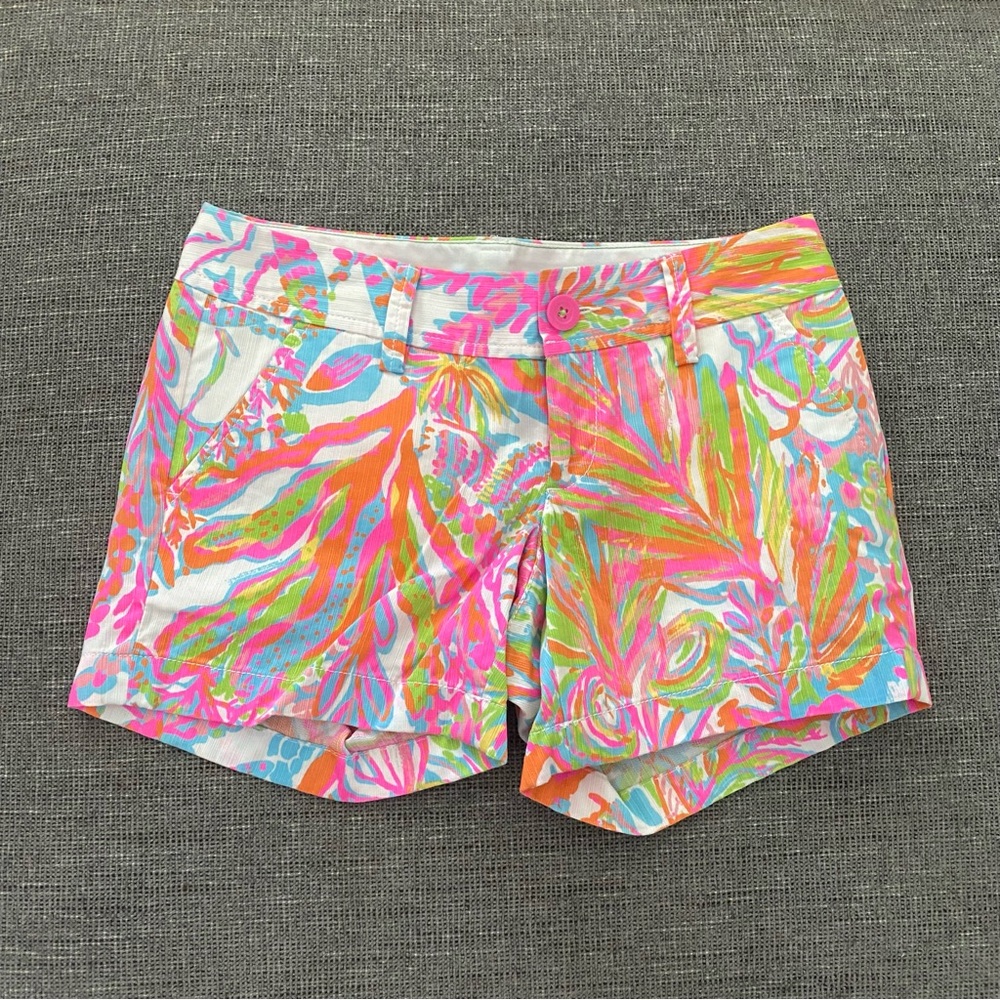 Lilly Pulitzer shorts 00 EUC summer vacation